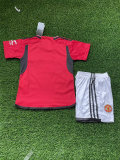 Kids Manchester United Home Jersey 2023/24