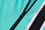 Mens Nike Hoodie Jacket + Pants Training Suit Green 2023/24