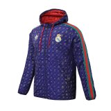 Mens Real Madrid x Gucci All Weather Windrunner Jacket Royal 2023/24