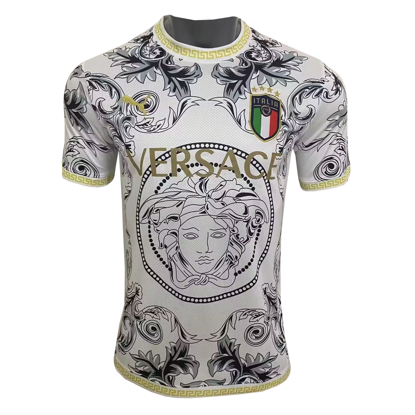 versace italy soccer jersey