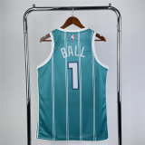 Mens Charlotte Hornets 2020 NBA Draft First Round Pick Jordan Teal Swingman Jersey - Icon Edition