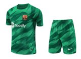 Mens Barcelona Goalkeeper Green Suit 2023/24