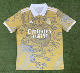 Mens Real Madrid Special Edition Gold Dragon Jersey 2023/24