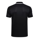 Mens Juventus Polo Shirt Black 2023/24