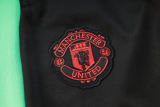 Mens Manchester United Jacket + Pants Training Suit Black 2023/24