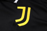 Mens Juventus Polo Shirt Black 2023/24