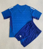 Kids Argentina Goalkeeper Blue Jersey 2023/24