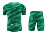 Mens Barcelona Goalkeeper Green Suit 2023/24