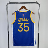 Mens Golden State Warriors Nike Royal 2023/24 Swingman Jersey - Icon Edition