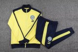 Mens Manchester City Jacket + Pants Training Suit Canary 2023/24