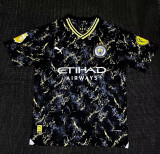 Mens Manchester City Special Edition Jersey Black - Gold 2023/24