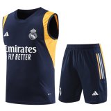 Mens Real Madrid Singlet Suit Deep Blue 2023/24