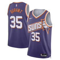 Mens Phoenix Suns Nike Purple 2023/24 Swingman Jersey - Icon Edition