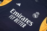Mens Real Madrid Short Training Suit Deep Blue 2023/24