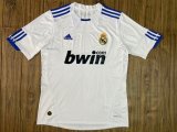 Real Madrid Home Retro Jersey Mens 2010/11