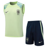 Mens Brazil Singlet Suit Pale Green 2023