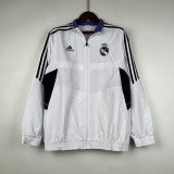 Mens Real Madrid All Weather Windrunner Jacket White 2023/24