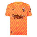 Mens AC Milan Goalkeepr Orange Jersey 2023/24
