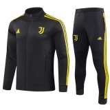 Mens Juventus Jacket + Pants Training Suit Black II 2023/24