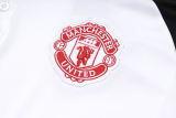 Mens Manchester United Polo Shirt White 2023/24
