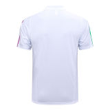 Mens Bayern Munich Polo Shirt White 2023/24