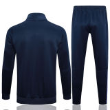 Mens Real Madrid Jacket + Pants Training Suit Royal 2023/24