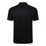 Mens Arsenal Polo Shirt Black 2023/24