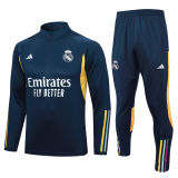 Mens Real Madrid Training Suit Royal Blue 2023/24