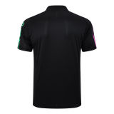 Mens Bayern Munich Polo Shirt Black 2023/24