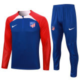 Mens Atletico Madrid Training Suit Blue 2023/24