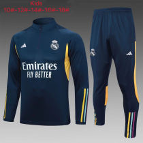 Kids Real Madrid Training Suit Royal Blue 2023/24