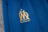 Mens Olympique Marseille Training Suit Blue 2023/24