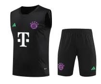 Mens Bayern Munich Singlet Suit Black 2023/24