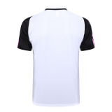 Mens Real Madrid Polo Shirt White 2023/24