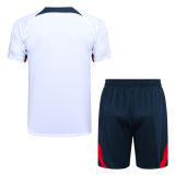 Mens PSG Short Training Suit White 2023/24