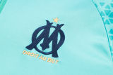 Mens Olympique Marseille Training Suit Green 2023/24