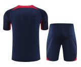 Mens RB Leipzig Short Training Suit Royal Blue 2023/24