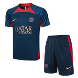 Mens PSG Short Training Suit Royal Blue 2023/24