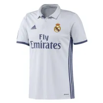 Mens Real Madrid Retro Home Jersey 2016/17