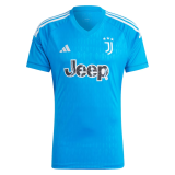 Mens Juventus Goalkeeper Blue Jersey 2023/24