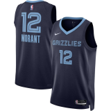 Mens Memphis Grizzlies Nike Navy 2023/24 Swingman Jersey - Icon Edition