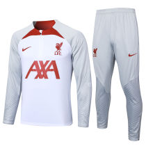 Mens Liverpool Training Suit White 2023/24