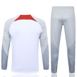 Kids Liverpool Training Suit White 2023/24