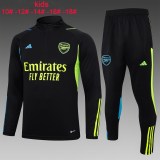 Kids Arsenal Training Suit Black 2023/24