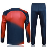 Mens PSG Training Suit Red - Royal 2023/24