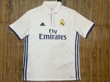 Mens Real Madrid Retro Home Jersey 2016/17