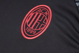 Mens AC Milan Training Suit Black 2023/24