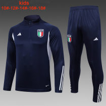 Kids Italy Training Suit Royal 2023