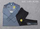 Mens Borussia Dortmund Training Suit Grey 2023/24
