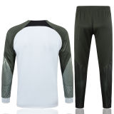 Mens Barcelona Jacket + Pants Training Suit Light Greenish 2023/24